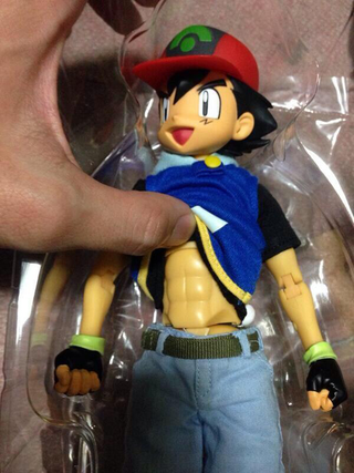 Illustration for article titled Ash From Pokémon Has The Body Of A Greek God